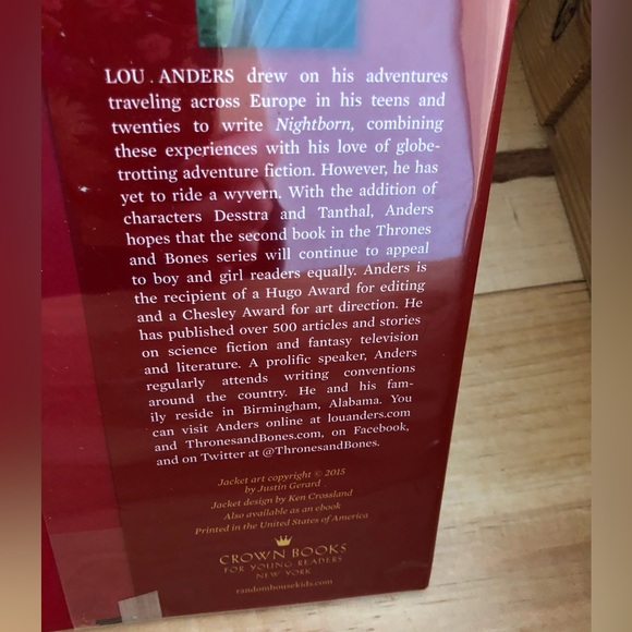 Thrones & Bones Nightborn Hardcover Book - Picture 13 of 16